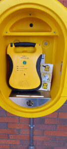 Defibrillator at Crestchic's factory