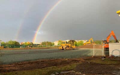 Great progress on new manufacturing facility expansion