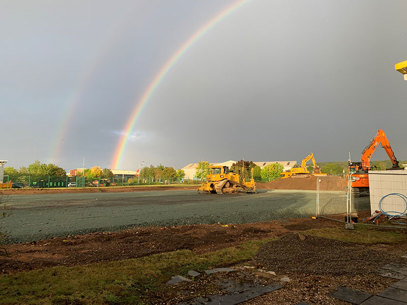 Great progress on new manufacturing facility expansion