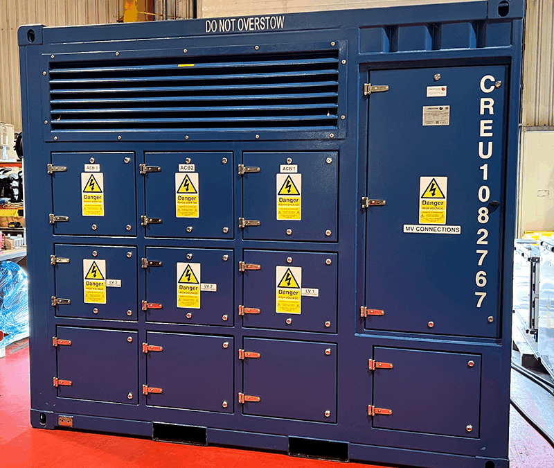 Another step up transformer rolls off the production line